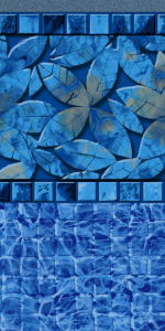 Findlay 18' x 34' Oval Reef 52" Beaded 17 Mil Liner